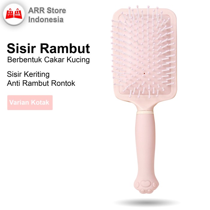 Sisir Rambut Anti Kusut Premium / Sisir Anti Kusut / Sisir Pijat Kesehatan Premium QUALITY Import