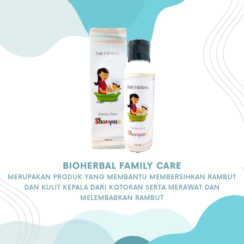 Shampoo Anti Kutu BIO HERBAL Family Care Shampoo 100ml BPOM ORIGINAL