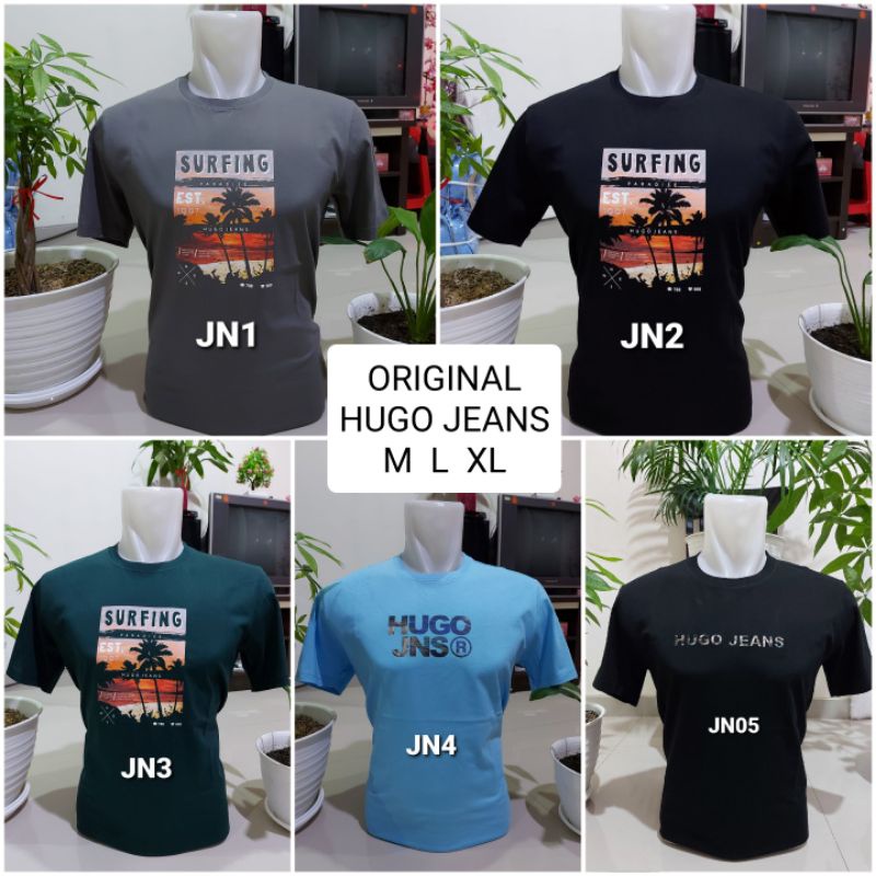 HG JEANS ORIGINAL M L XL - KAOS OBLONG HG JEANS ORIGINAL KATUN PREMIUM hg jeans