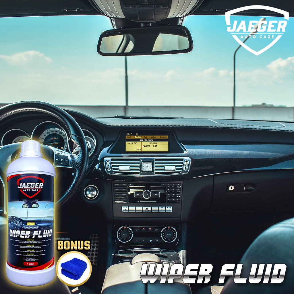 PEMBERSIH JAMUR KACA MOBIL PENGHILANG KERAK WIPER FLUID ISI ULANG REFILL OBAT GLASS SCRUB WATERSPOT REMOVER