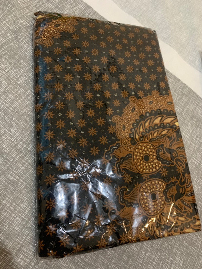 Kain Batik Solo Jarik Sogan Genes Kombinasi Tulis Series