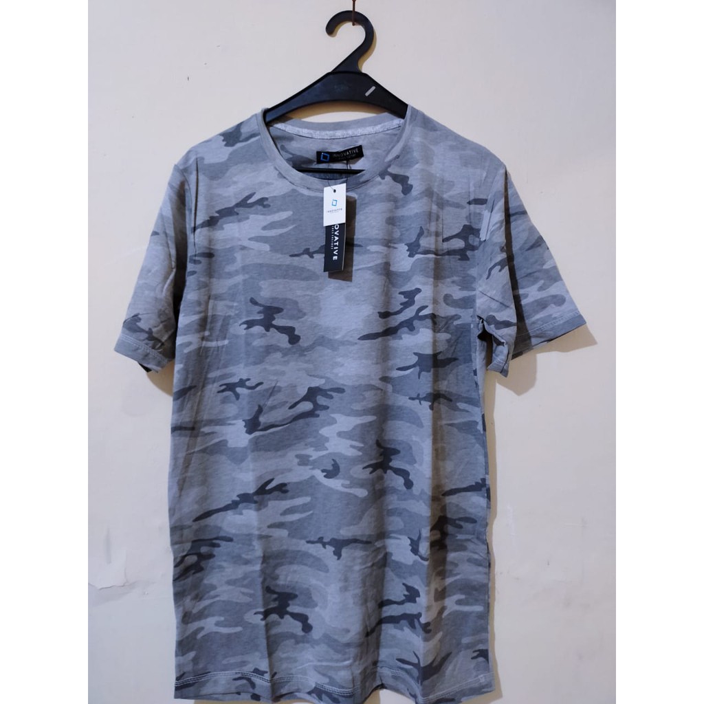 Kaos Army Loreng Pria dan Wanita Terbaru