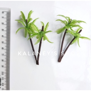 Jual Topper Pohon kelapa, Hiasan kue Pohon Kelapa,Pohon kelapa Plastik