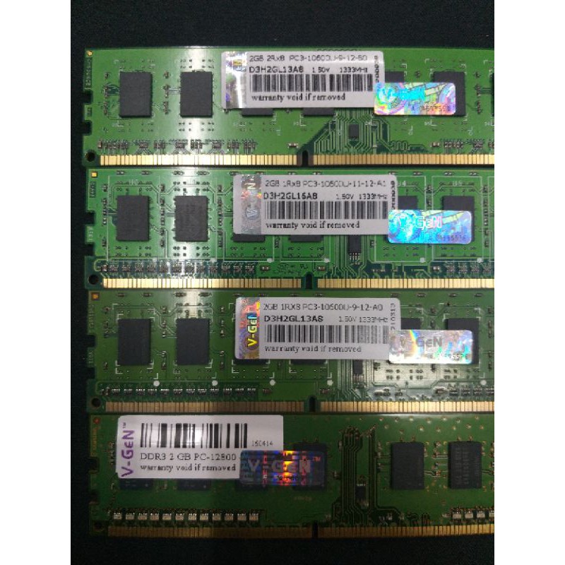 Memory RAM DDR3 2 GB Vgen untuk PC