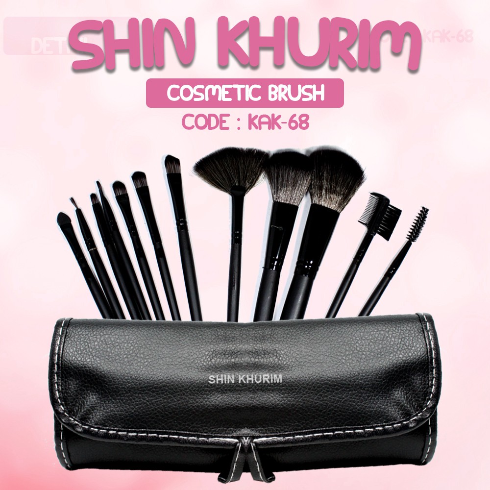 SHIN KHURIM BRUSH PROFESSIONAL 12 SET (KUAS SKM / KAK-68)