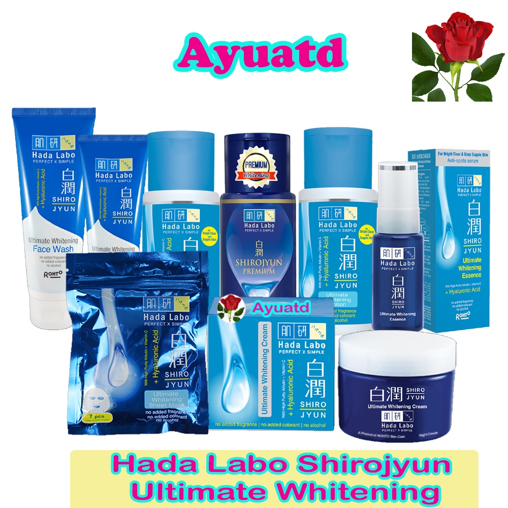 HADA LABO Hada Labo Hadalabo Gokujyun Shirojyun Ultimate Moisturizer  Tamagohada Face Wash