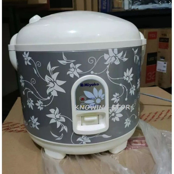 Miyako MCM528 Magic Warmer Plus - Rice Cooker - Penanak Nasi - 1.8 L - Abu-abu (Random Motif) Bagus