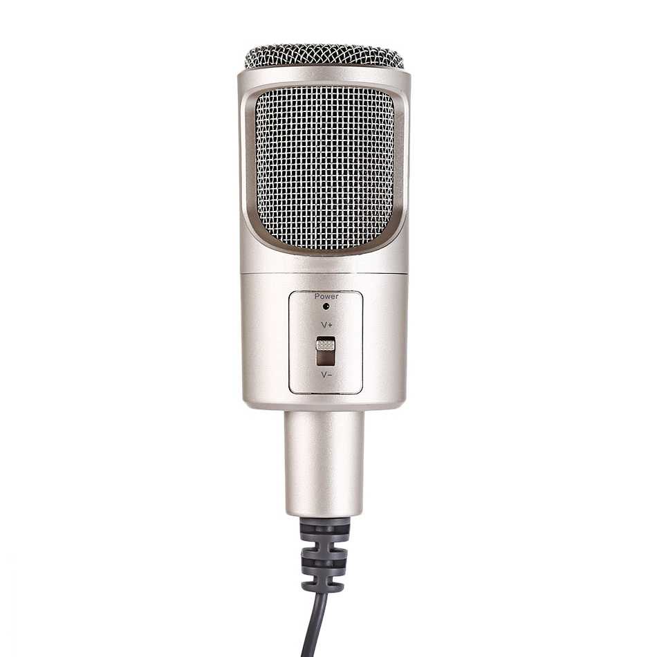 (100% BARANG ORI) Yanmai Omnidirectional Condenser Microphone with Stand - SF-960B