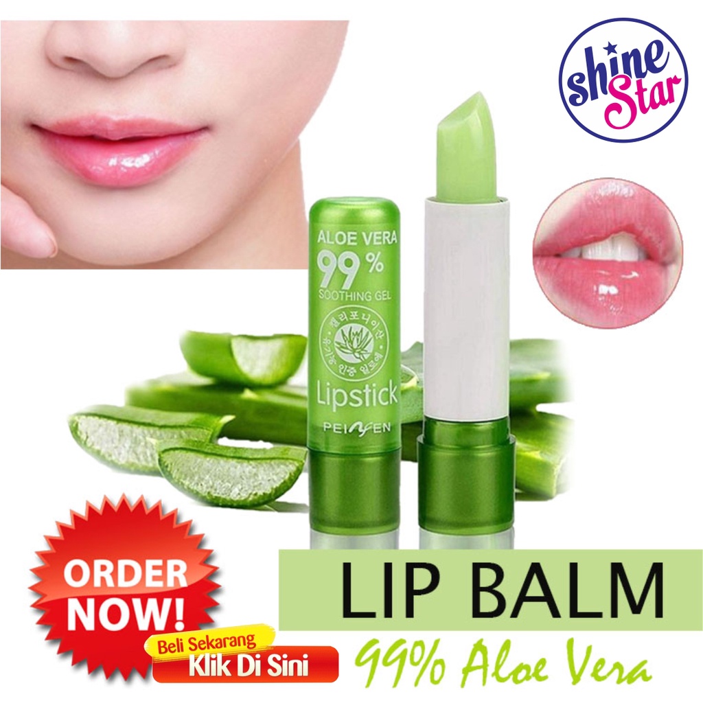 SHINE STAR - COD - LIPBALM TANAKO ALOEVERA / LIPSTIK ALOEVERA Lip Gloss - Lipbalm Pelembab Bibir Pria dan Wanita