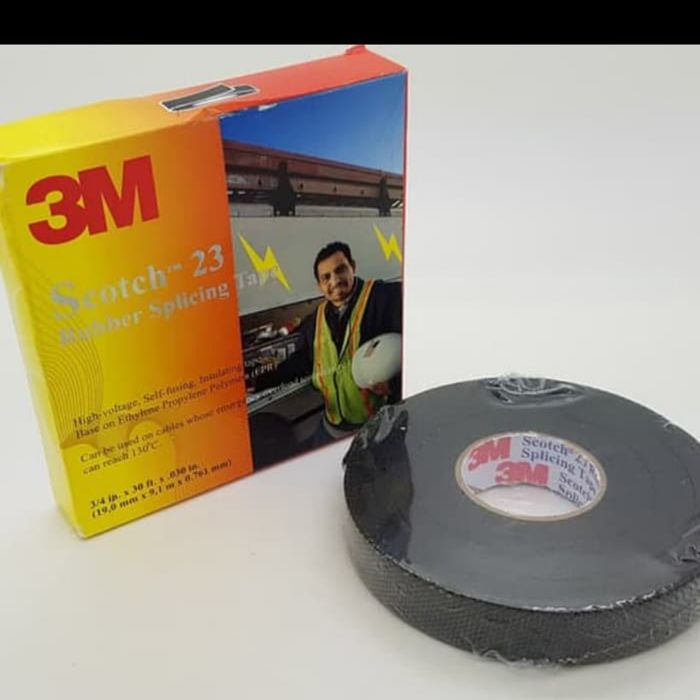 

Dijual 3M isolasi scotch 23 / rubber splicing Tape Diskon