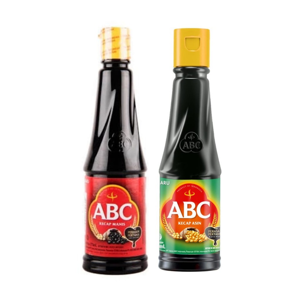 

kecap abc kecap asin/ kecap manis kemasan botol 133ml