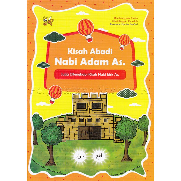BUKU ANAK KISAH ABADI NABI ADAM AS JUGA DILENGKAPI KISAH NABI IDRIS AS