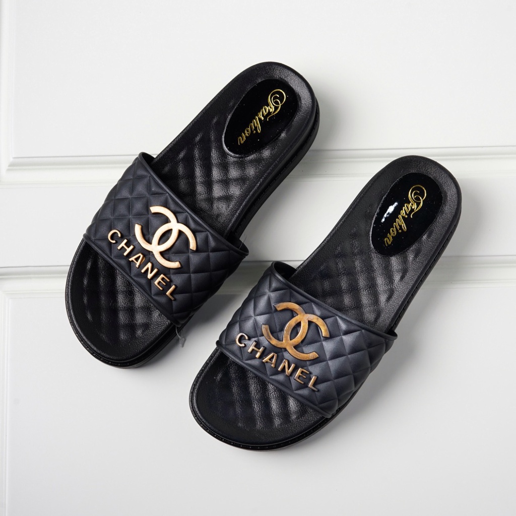 SANDAL SLIP ON TERLARIS SEPATU CANTIK S2018 (NO BOX) SANDAL FASHION SLIP ON MURAH