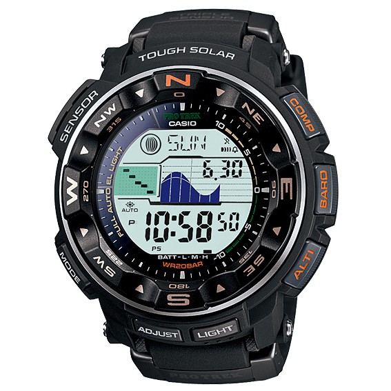 Casio Protrek PRG-250-1DR Sport Watch Original (Jam Tangan Olah Raga)
