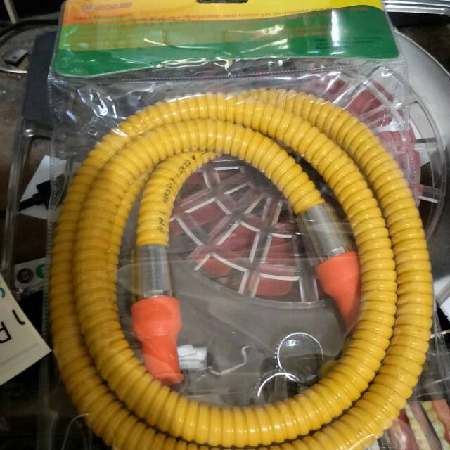 Selang gas super aman SNI lapis baja