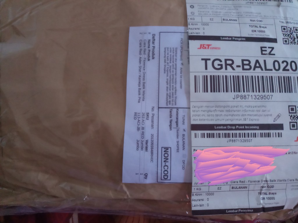 Ciara Red- Aden Shirt / Kemeja Batik Pria