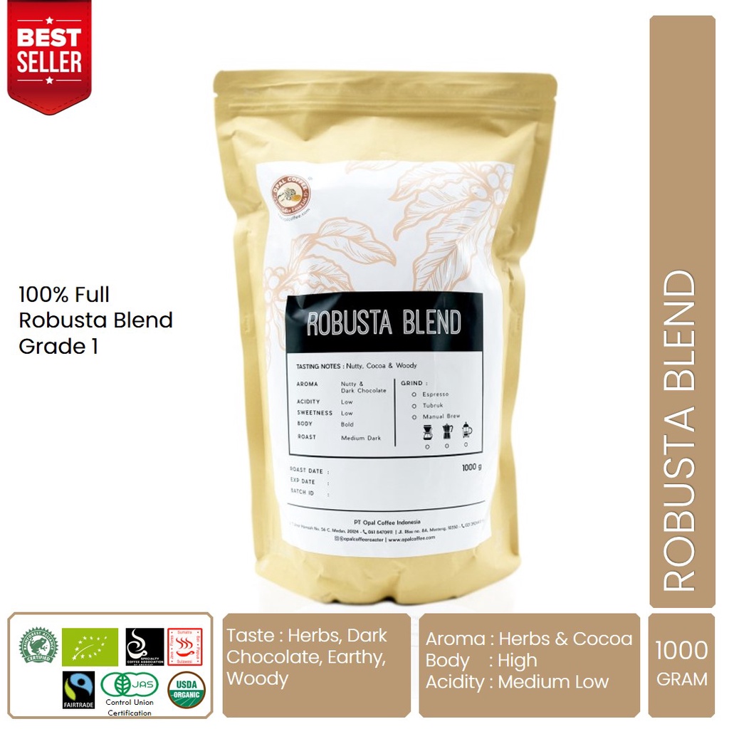 

Opal Robusta Blend 1000g