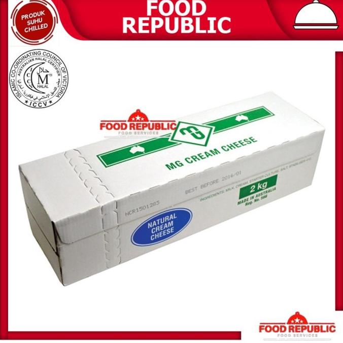 

READY COD Cream Cheese / Krim keju Murray Goulburn 2KG Australia - High Quality