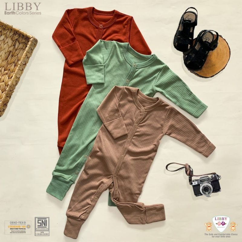 Libby sleepsuit earth colour series