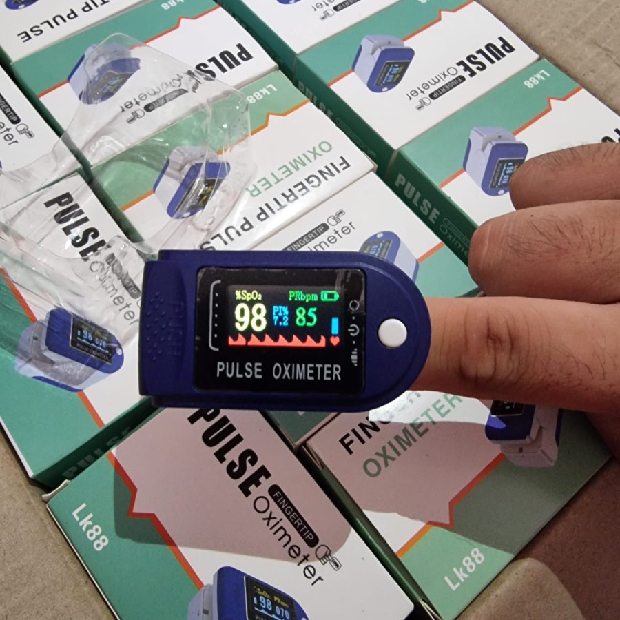 Oximeter original LK 88 oxymeter pulse alat cek saturasi oksigen