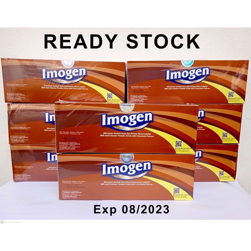 IMOGEN COKLAT ISI 30 SACHET ORIGINAL | IMOGEN COKLAT KEMASAN BARU | IMOGEN COKELAT 30 SACHET