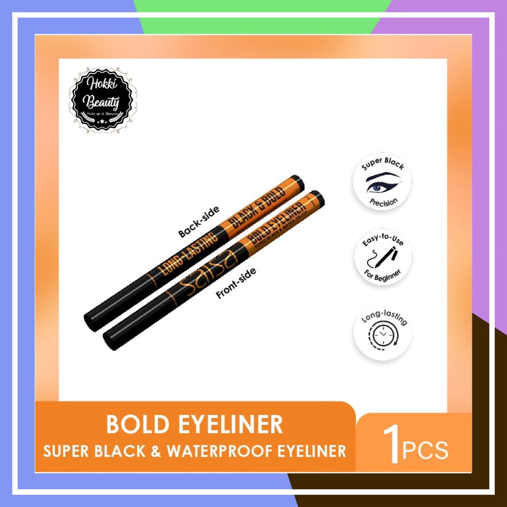 SALSA Master Eyeliner - Black Pen Eyeliner