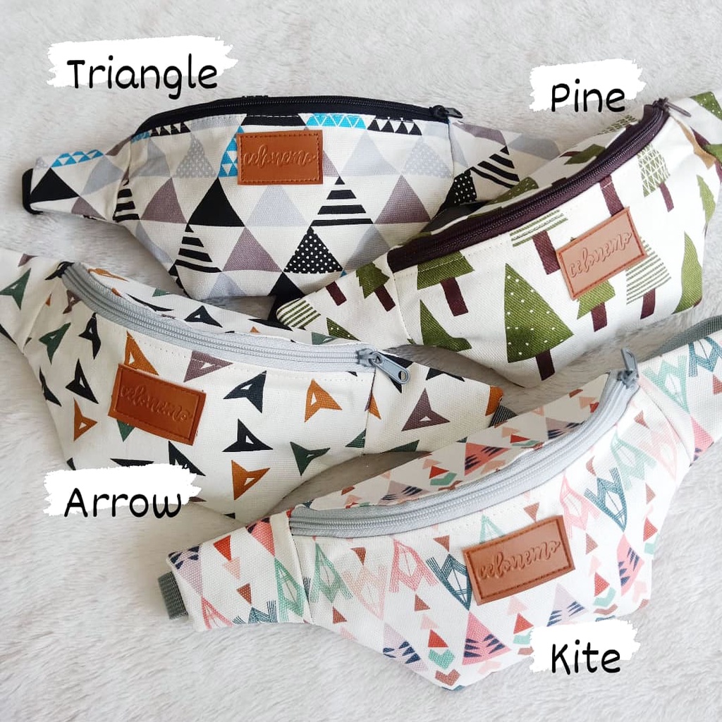 Waist Bag Bucket Hat Anak Lucu Alona | waistbag murah kado ultah