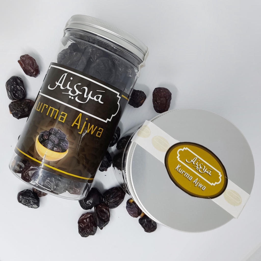 

Kurma Nabi Kurma Ajwa Madinah Kemasan Large - Kurma Ajwa Aisya Asli Premium Madinah