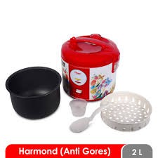 COSMOS Rice Cooker 2 Liter Anti Gores CRJ 6305 Harmond / Magic Com - Garansi 1 Tahun