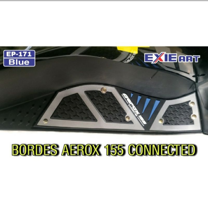 Bordes Aerox Connected 2021 Karpet pijakan kaki Aerox Connected 2021 Premium