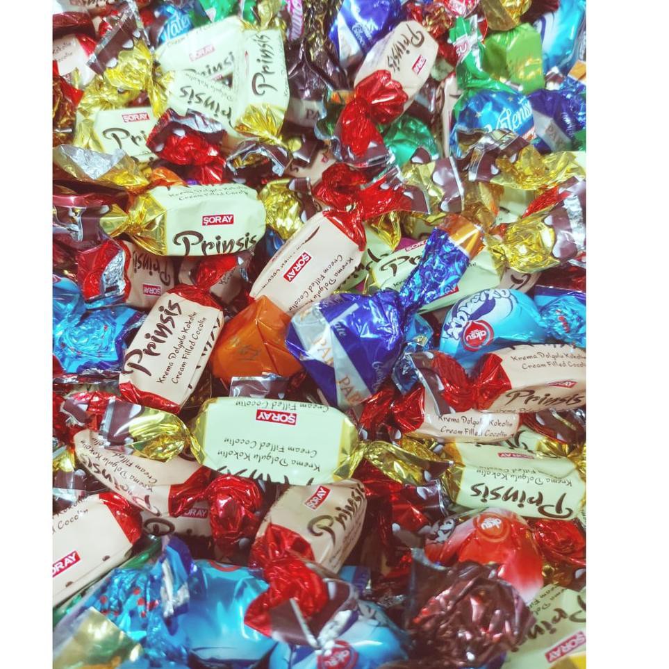 

TERJANGKAU!!! Coklat/cokelat turky 1kg (mix/campur) EXP 2022