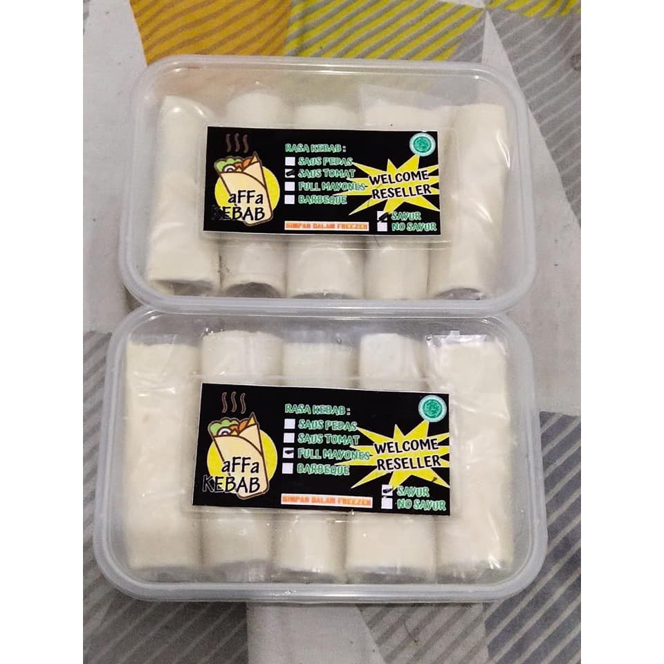 

kebab mini isi 10