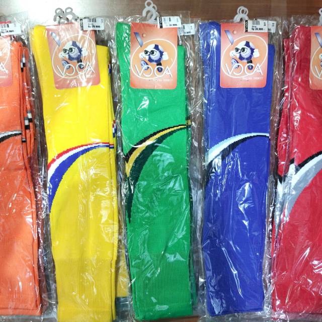 KAOS KAKI BOLA PANJANG SELUTUT PRIA  DEWASA, VOCCA, PREMIUM, KWALITAS BAGUS