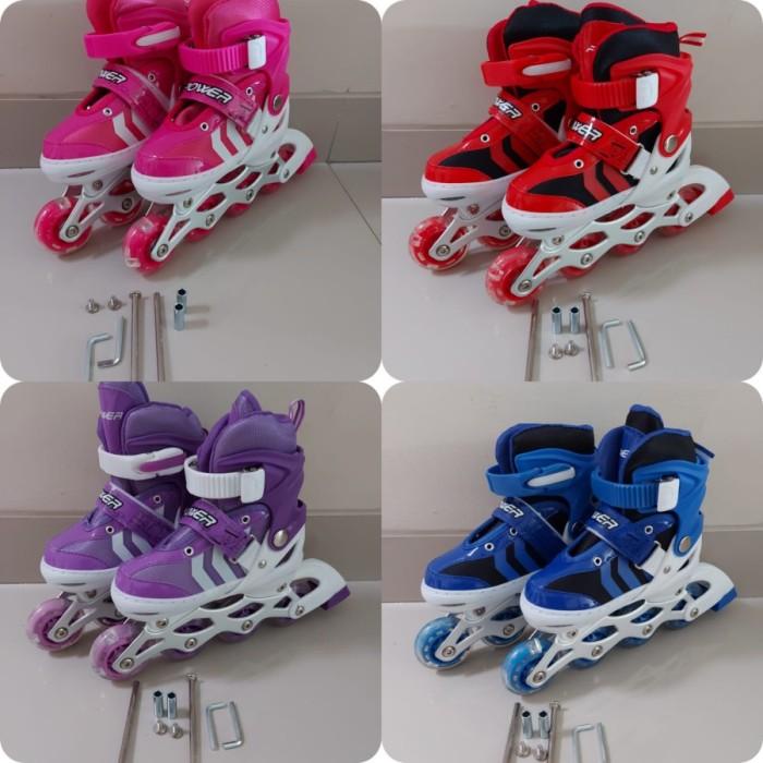 Sepatu | Sepatu Roda Power Anak Skate Inline Anak Laki- Laki Roda Bajaj Cewek