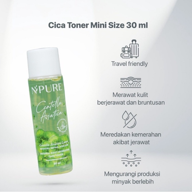NPURE Centella Asiatica Toner Mini Size 30ml