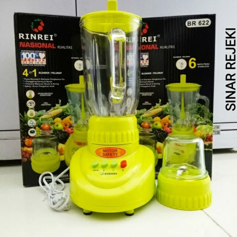 RINREI 2 IN 1 BLENDER /// BLENDER 2 TABUNG /// CHOPPER RINREI BATAM