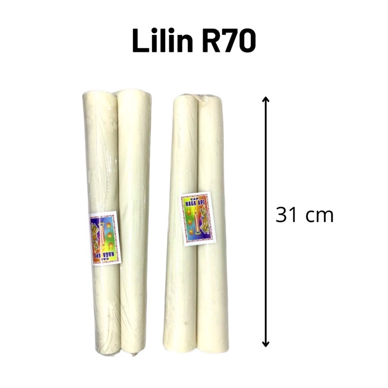 Lilin Jumbo per pasang | Lilin Besar isi 2