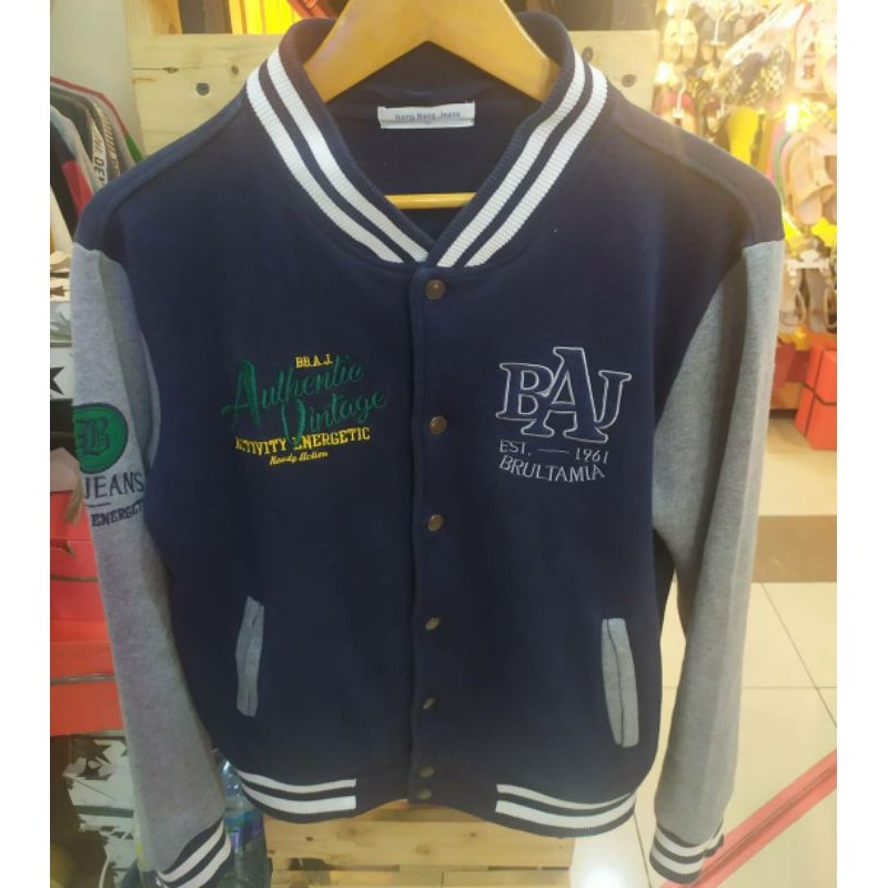 sweater varsity bang bang
