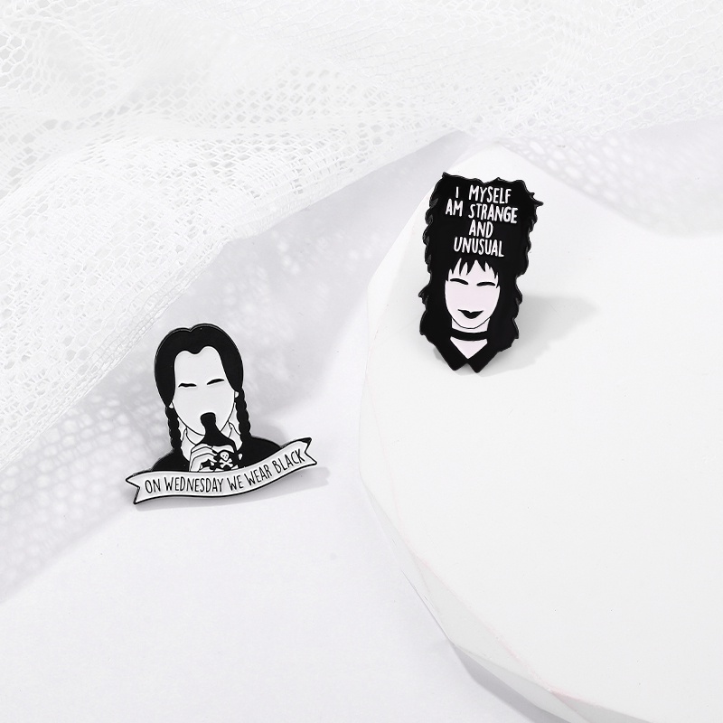 Pin Lencana Kerah Bentuk Labu Halloween Untuk Aksesoris Kostum Cosplay