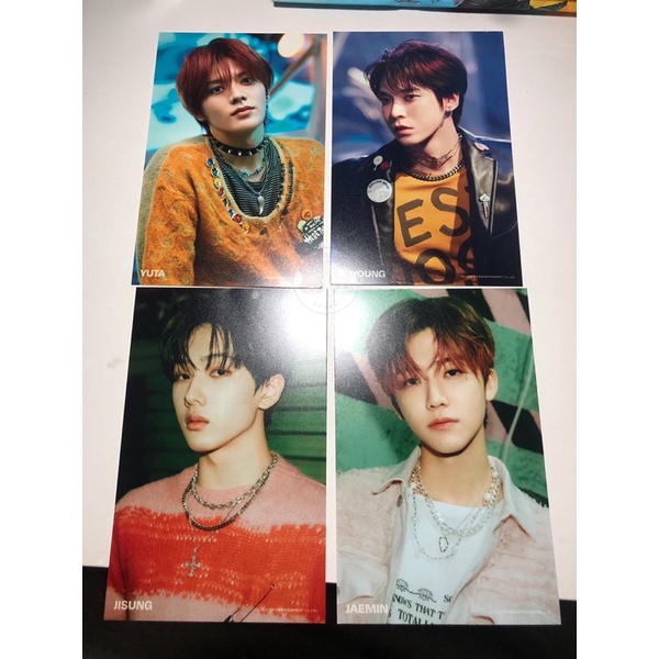[READY STOCK] JUNGWOO YUTA JAEMIN MARK HAECHAN DOYOUNG TAEYONG MARK JENO CHENLE JISUNG GRUP Postcard