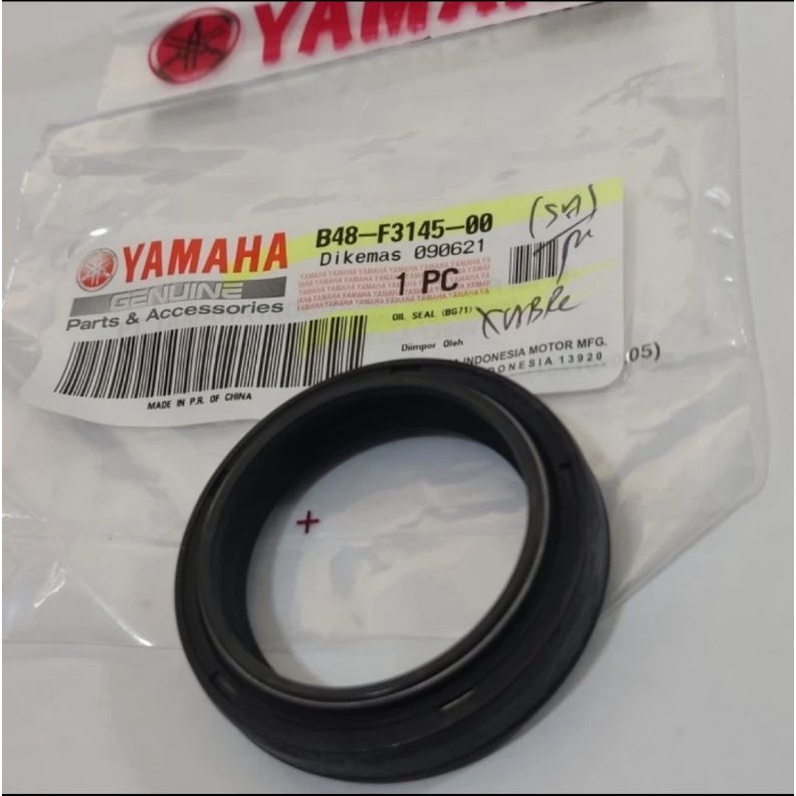 SEAL SIL SHOCK SHOK DEPAN XABRE ASLI ORI YAMAHA B48 F3145 00