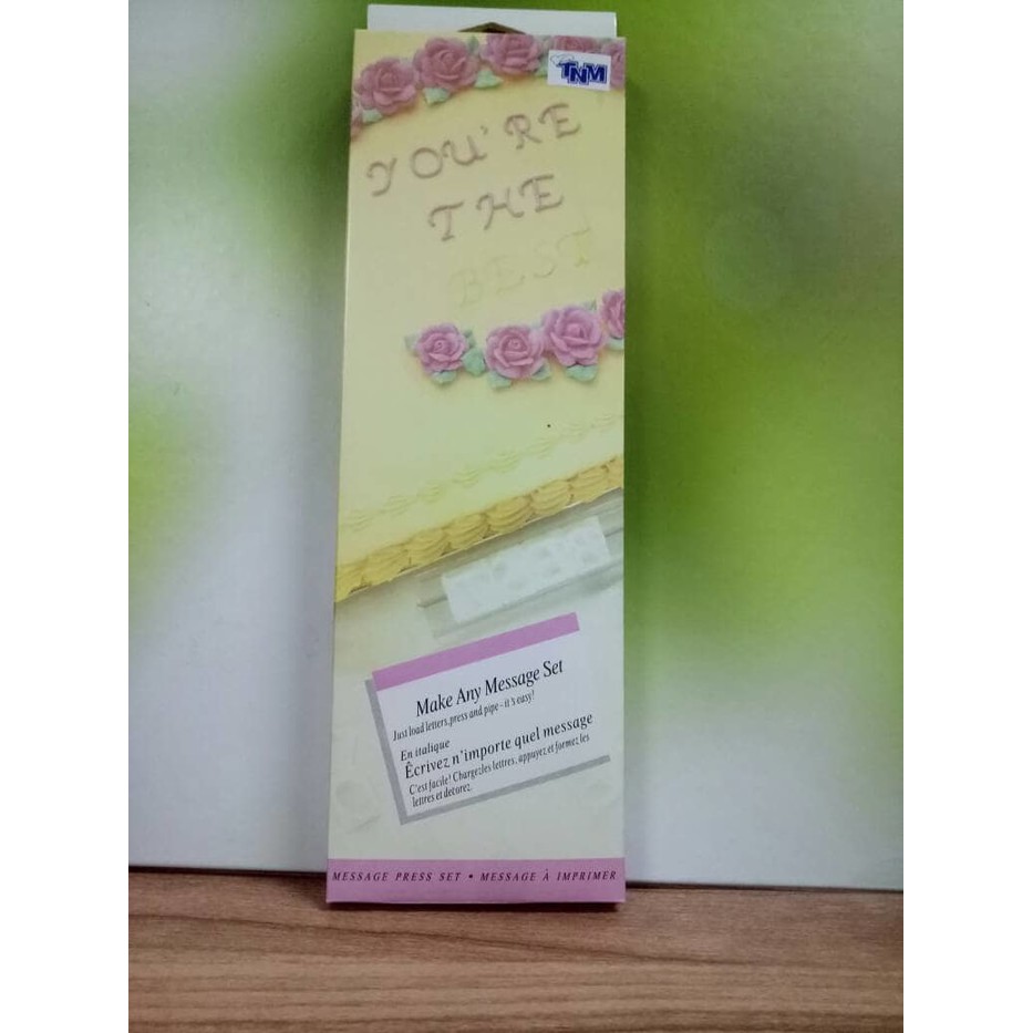 

MAKE ANY MESSAGE SET ZN2135 CETAKAH HURUF STEMPEL HURUF