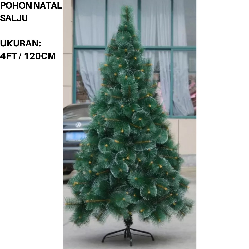 Pohon Natal Salju 4ft / 120cm
