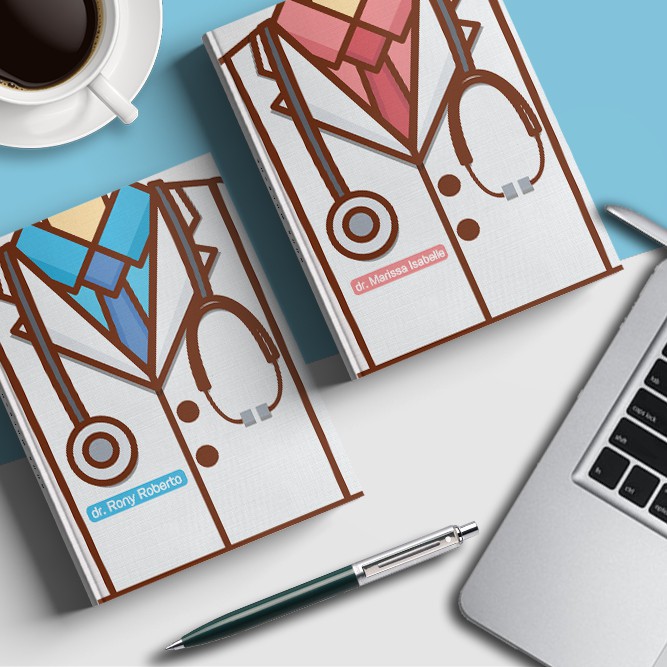 Buku Profesi Dokter notebook custom catatan planner agenda Buku Profesi Dokter notebook custom catatan planner agenda