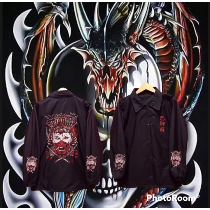 jaket coachnaga/jaket coach naga terbaru/jaket coach naga distro/jaket coach sukajan/jaket coach ful