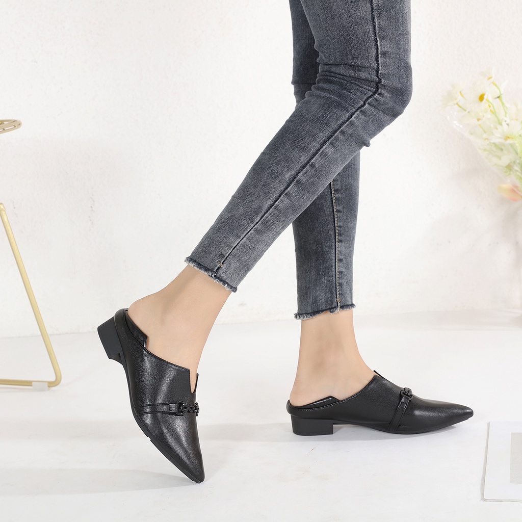 JISO LOLI-21 / Sepatu Kerja Wanita Import / Sepatu Wanita Pansu Import