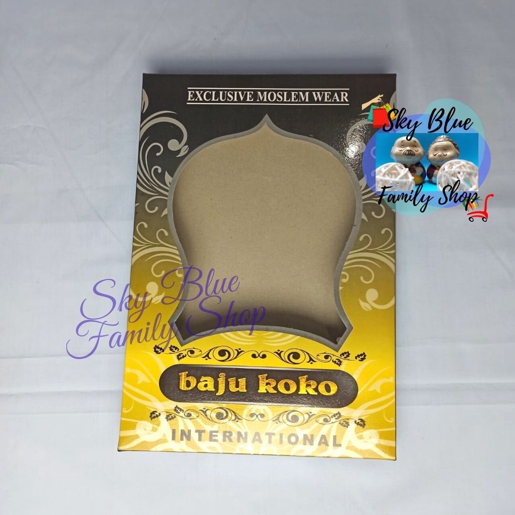 

Sky Blue Family Shop BOX KOKO - Dus Kotak Baju Koko untuk tambahan packing