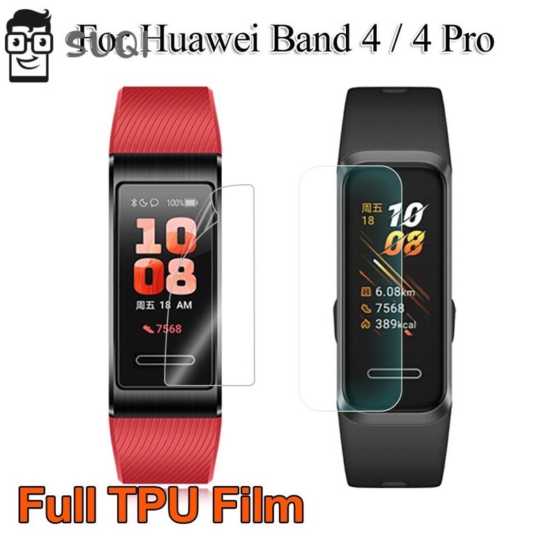 Huawei Watch Band 4 Pro Anti Gores Hydrogel Screen Protector Anti Break