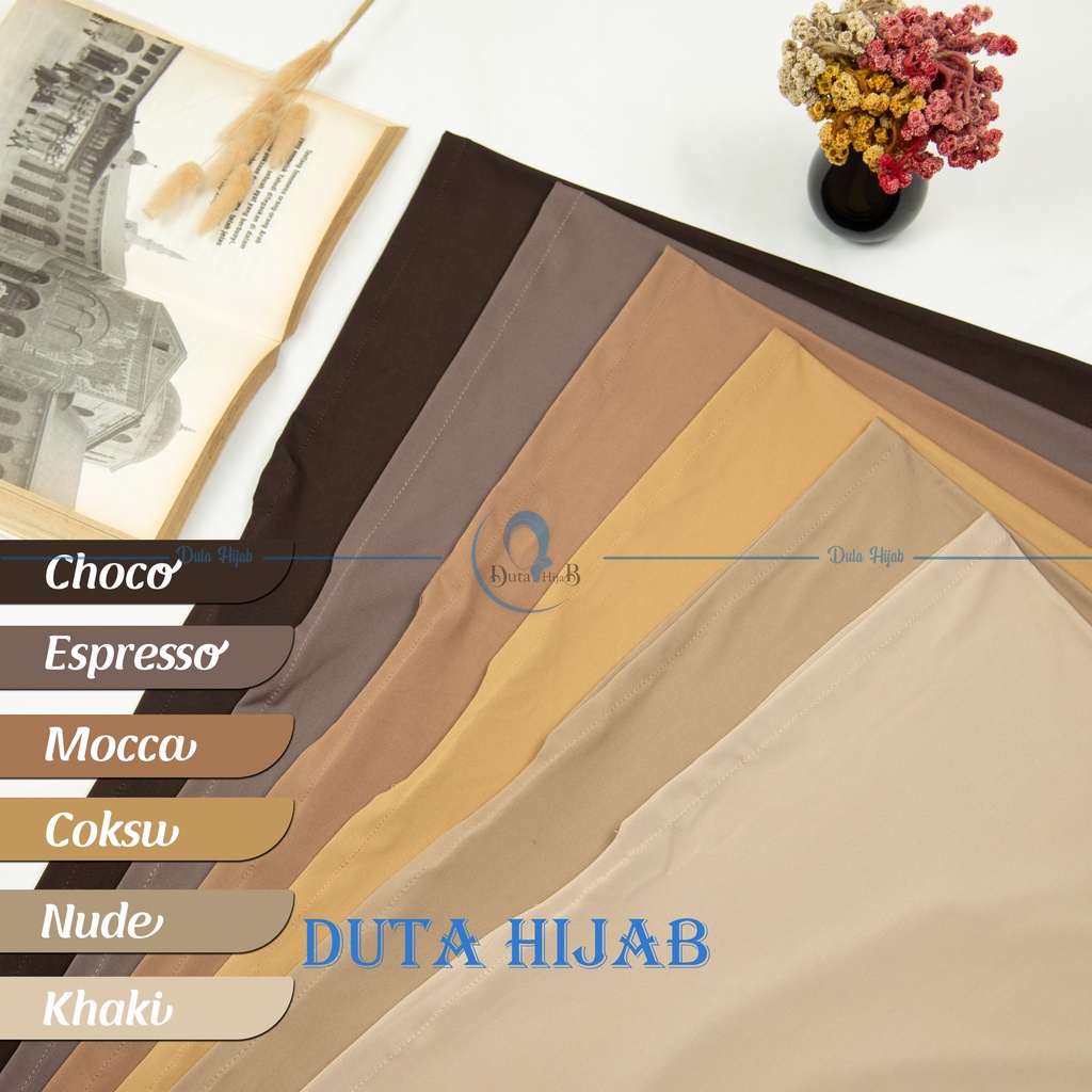Hijab Segitiga Instan Jersey Malay