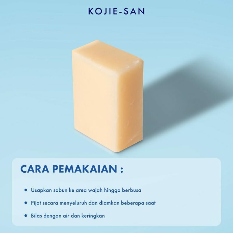 KOJIE SAN BRIGHTENING SOAP GOAT MILK / KOJIC [BPOM]